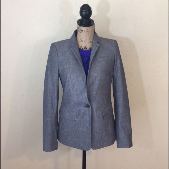 J. Crew Jackets & Blazers - J. Crew Regent Blazer in Chambray